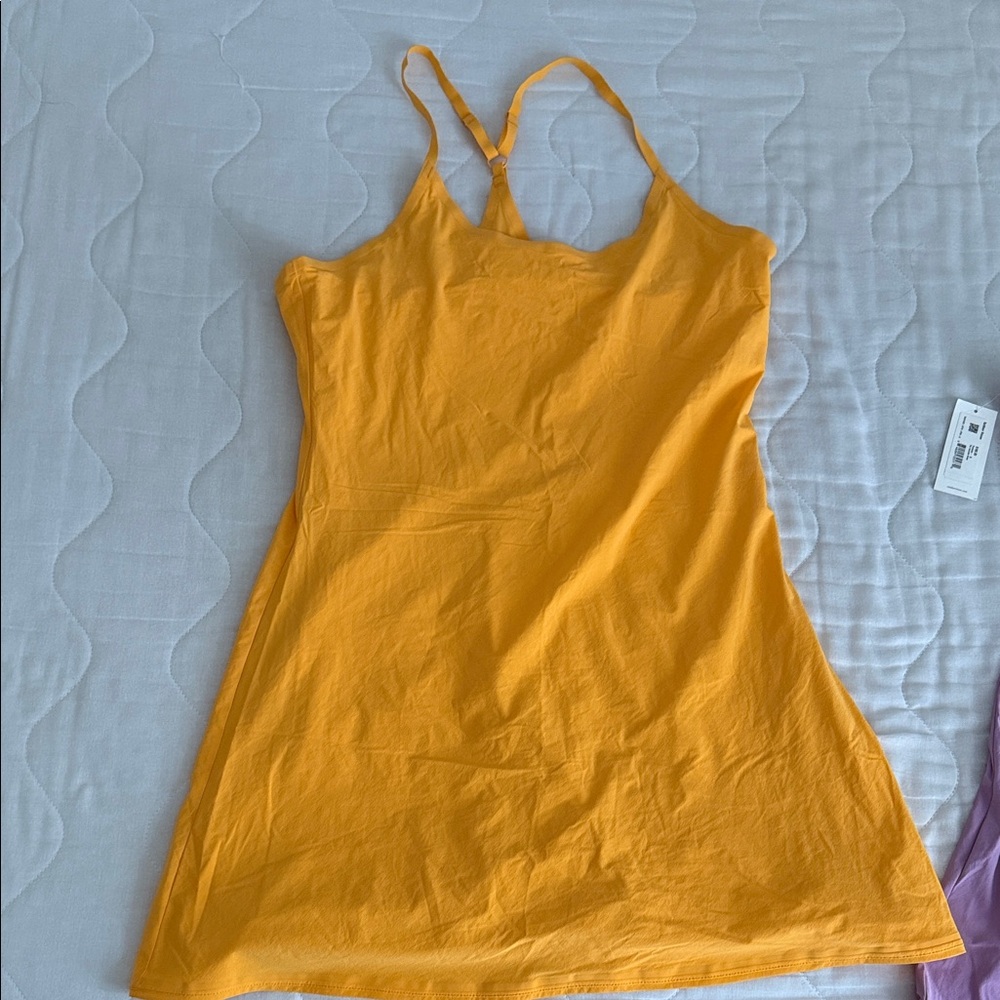 Outdoor Voices Golden Yellow Tank Top